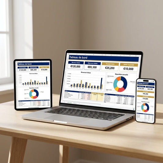 Budget Mensuel Automatisé — Tableau Excel avec Suivi Annuel